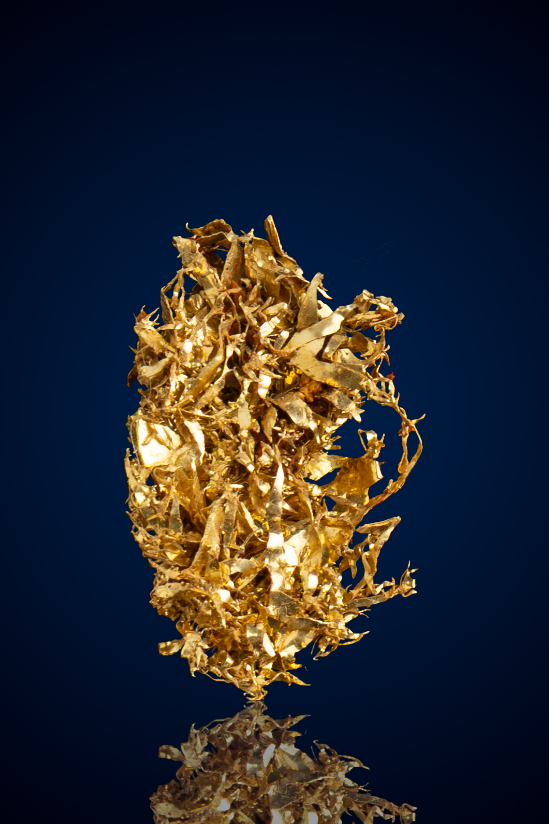 (image for) Sculptural, Openwork Natural Gold Specimen - Round Mountain, NV - 0.25 grams